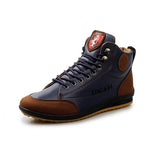 Men's boots spring and autumn winter leather shoes
