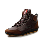 Men's boots spring and autumn winter leather shoes