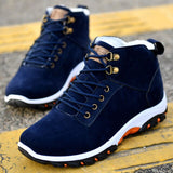 Round Toe Snow Winter Shoes Men Shoes