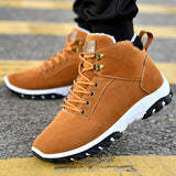 Round Toe Snow Winter Shoes Men Shoes