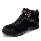 New Autumn Winter Boots Men Suede Leather Unisex Snow boots