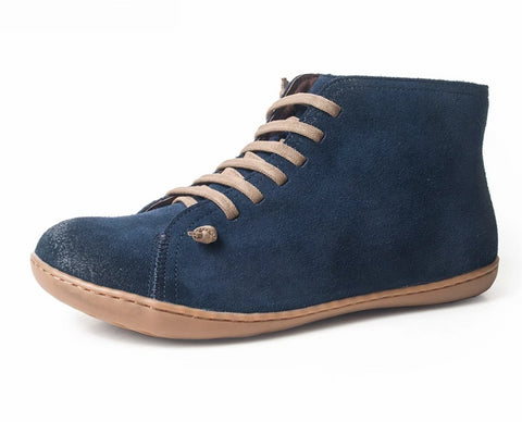 Men Genuine leather cow suede casual ankle boots