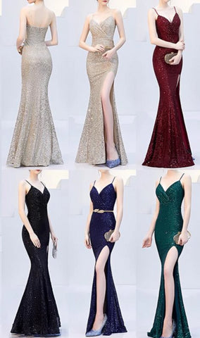 Sexy Sequined Evening Dress | Party dress Mermaid | Long Dress