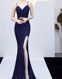 Sexy Sequined Evening Dress