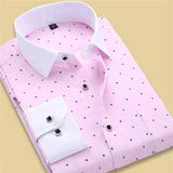 Long Sleeved Mens Shirts |Dot Printed Dress| Floral Shirts |Business Dress Shirts |Men Shirt|