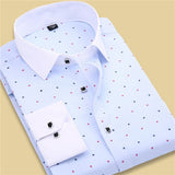 Long Sleeved Mens Shirts |Dot Printed Dress| Floral Shirts |Business Dress Shirts |Men Shirt|