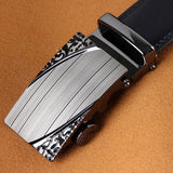 Cody Steel PU Leather Mens Automatic Buckle Belts