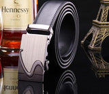 Cody Steel PU Leather Mens Automatic Buckle Belts
