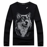 Leisure autumn and winter cotton long sleeved male T-Shirt