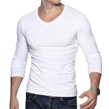 Newest Arrivals V-neck Men T Shirt