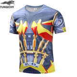 Fashionable Printed Digital T-shirt