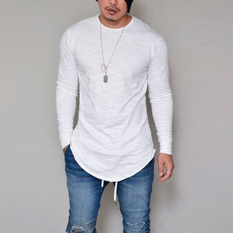 Elastic Soft Solid  Men T Shirts | Fashionable T- Shirts