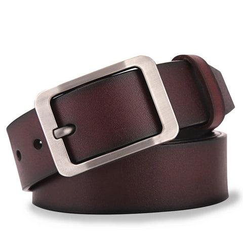 Men's leather genuine leather strap luxury belt | genuine leather strap luxury belt 