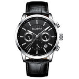  Luminous Hands Genuine Leather Male Watch 