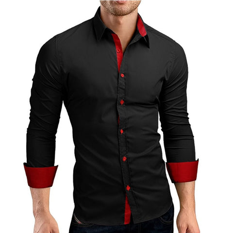 Male High Quality Long Sleeve Shirts | Fashionable Man Shirts