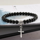 Natural Beads Men Charm Bracelets