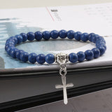 Natural Beads Men Charm Bracelets