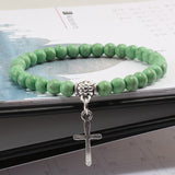 Natural Beads Men Charm Bracelets