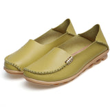 Women flat Shoes Genuine Leather Loafers