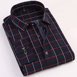 Printed Plaid Polka Dot Men Shirt Slim Fit 21 Colors Male Dress Shirts | Hawaiian shirt