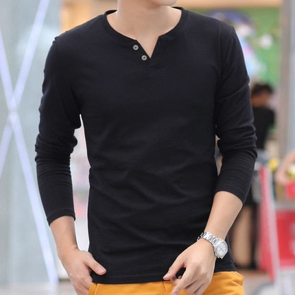 Chinese Style Solid Color T shirt