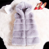 Winter Fashion furs Women's Coats Jacket