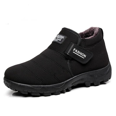 New Men Boots Winter With Velvet Warm Snow Boots