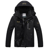 Winter Parka Men Windbreak Hooded Jacket