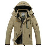 Winter Parka Men Windbreak Hooded Jacket