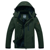 Winter Parka Men Windbreak Hooded Jacket