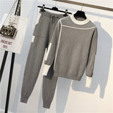 Long Sleeve Tracksuits |Tops and Pants Suits |Stripe Knit Jumper |Sweater |Knitted Pullovers| Men Hoodies|