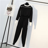 Long Sleeve Tracksuits |Tops and Pants Suits |Stripe Knit Jumper |Sweater |Knitted Pullovers| Men Hoodies|