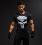 Comic Superhero Compression T Shirt