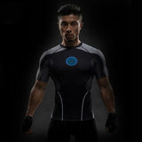 Comic Superhero Compression T Shirt