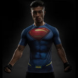 Comic Superhero Compression T Shirt