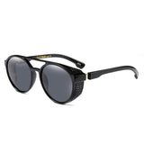 Retro Round Hollow Steampunk Sunglasses | Fashionable Sunglasses