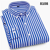 Men Striped Long Sleeve Shirt | Dress Shirts | Men's Long Sleeve Shirts