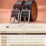Men's leather genuine leather strap luxury belt | genuine leather strap luxury belt 