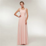 Sleeveless Wedding Party Prom Dress