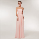 Sleeveless Wedding Party Prom Dress