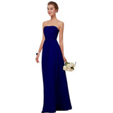 Sleeveless Wedding Party Prom Dress
