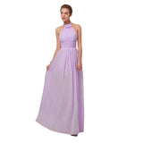 Sleeveless Wedding Party Prom Dress