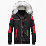 Men Slim Outwear Hooded Casual Jacket