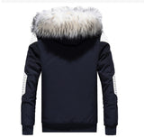 Men Slim Outwear Hooded Casual Jacket