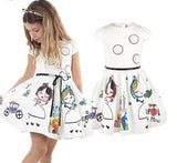 Princess Dress Children Clothing | Girls Summer Dress | Brand Baby Girl Dress