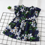 EABoutique Cotton baby girls dress 2019 spring cute Floral style children clothing for 1-4 year Q1207