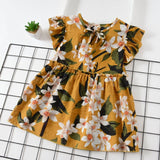 EABoutique Cotton baby girls dress 2019 spring cute Floral style children clothing for 1-4 year Q1207