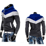 Fashion Autumn Hoodies Men Sweatshirt Male Stitching Hooded