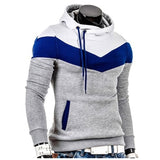 Fashion Autumn Hoodies Men Sweatshirt Male Stitching Hooded