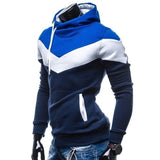 Fashion Autumn Hoodies Men Sweatshirt Male Stitching Hooded